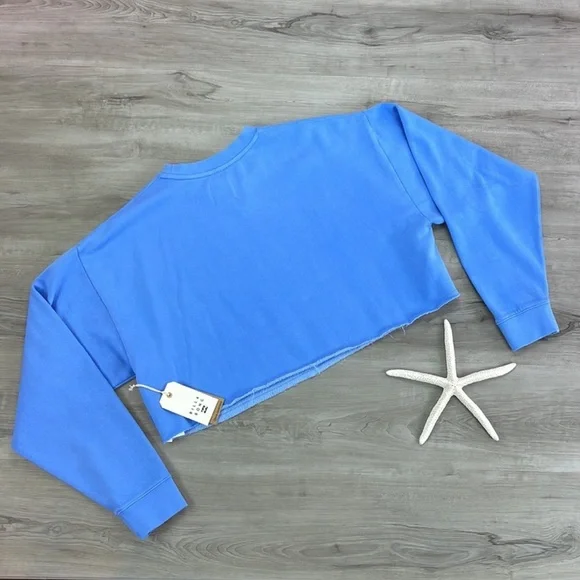 🔆BILLABONG🔆 HEY GDAY CROPPED CREW SWEATSHIRT - Picture 11 of 12